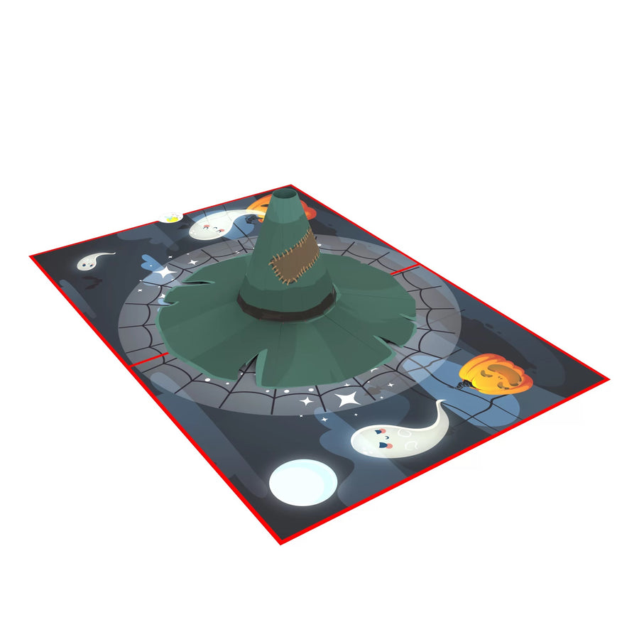 Halloween Wizard Hat Pop-Up Card