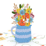 Magic Flower Vase Pop-Up Card