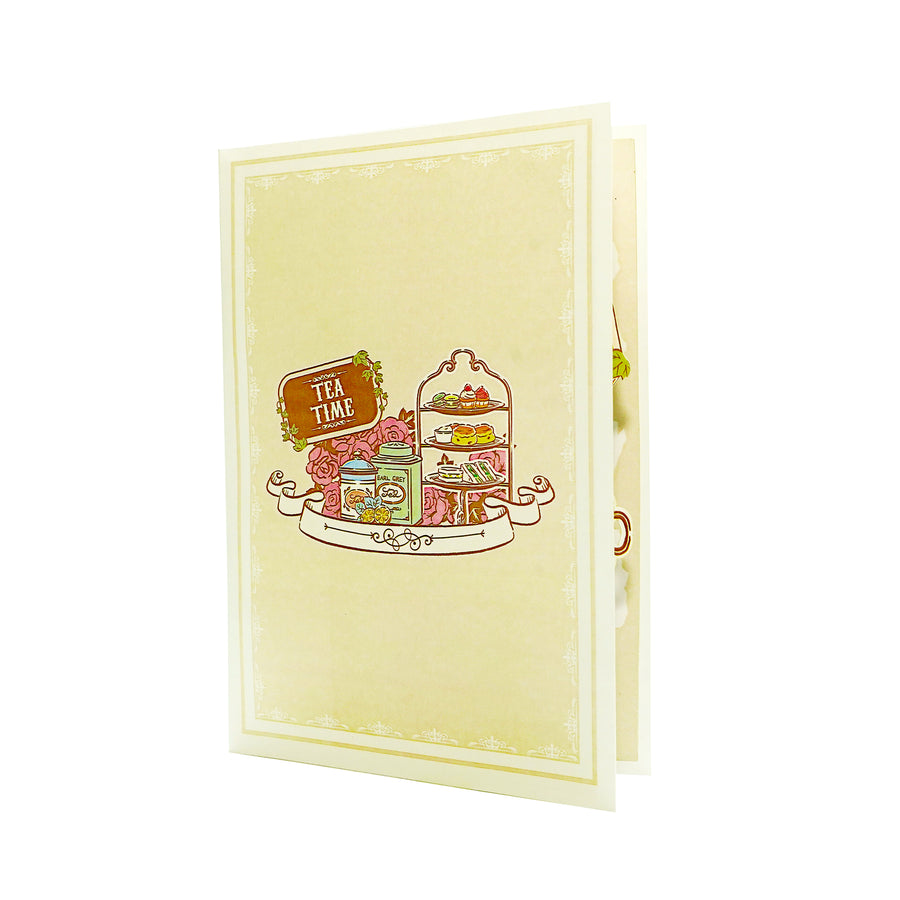 Afternoon Tea Pop-Up Card