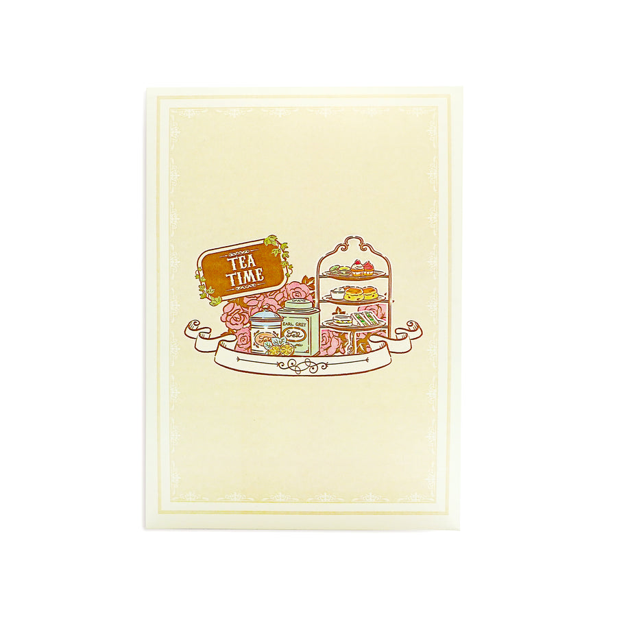 Afternoon Tea Pop-Up Card