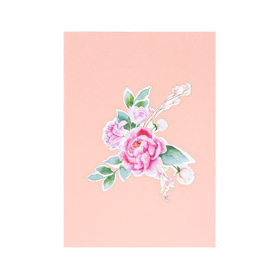 Pretty Peony Pop-Up Card