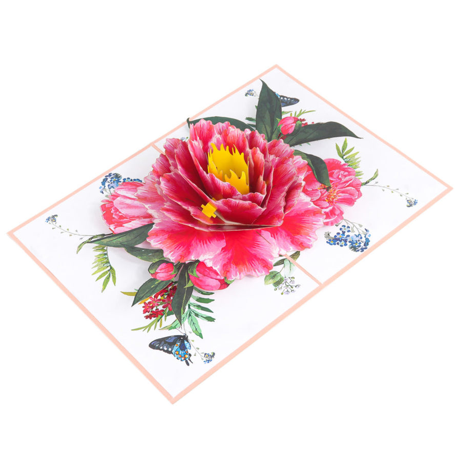Pretty Peony Pop-Up Card