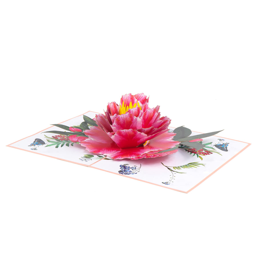 Pretty Peony Pop-Up Card