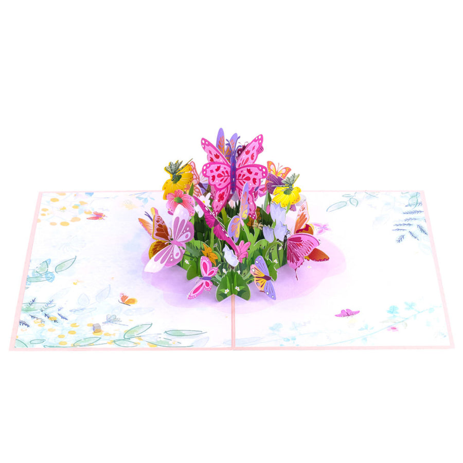 Colourful Butterfly Pop-Up Card