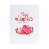 Valentine Heart Chocolate Pop-Up Card