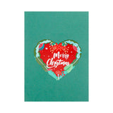 Christmas Heart Pop-Up Card