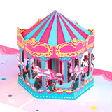 Birthday Carousel Pop-Up Card