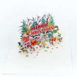 Merry Christmas 3D Pop-Up Card UK