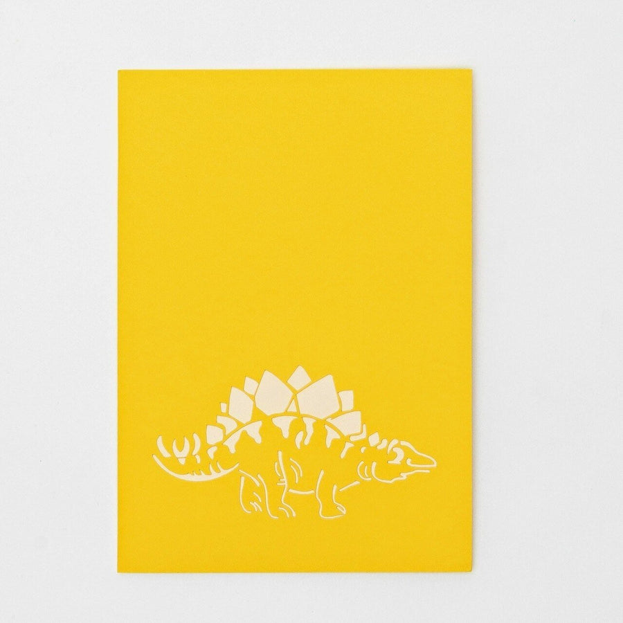 Stegosaurus Dinosaur Popup Card