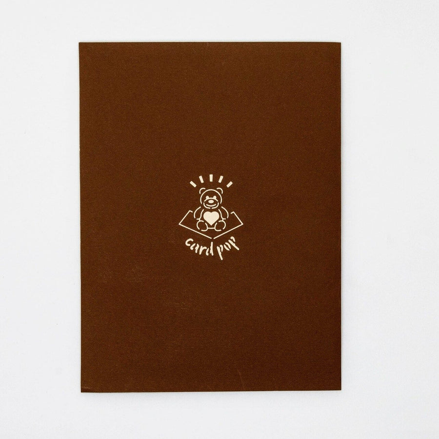 Farm Tractor In Green Popup Card