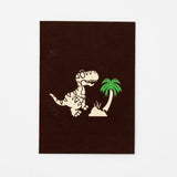 T-Rex Dinosaur Popup Card