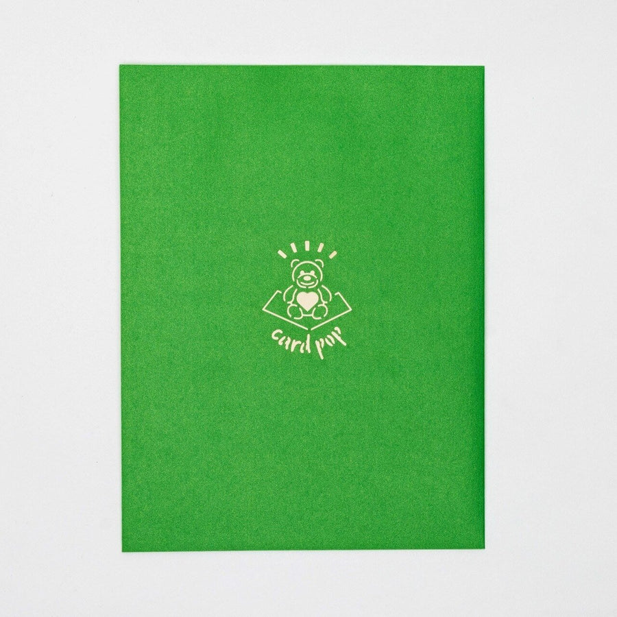 Combat Tank in Green Popup Card