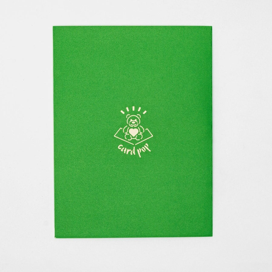 Long Neck Barosaurus Dinosaur Pop Up Card