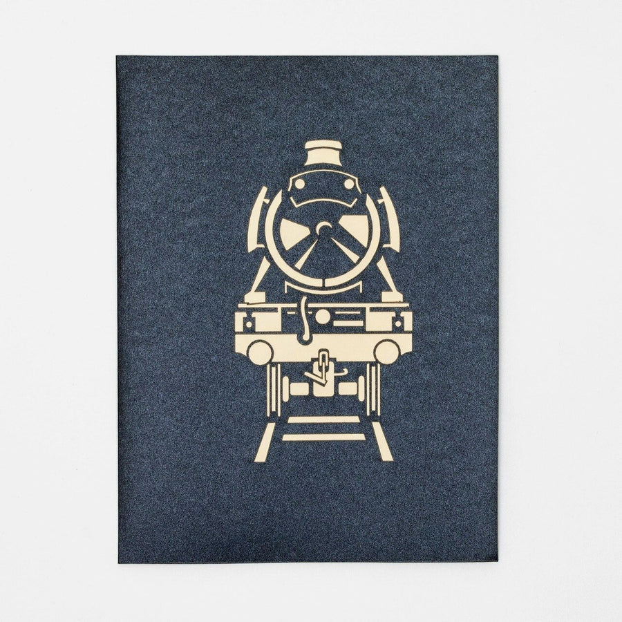 Steam Train Pop Up Card