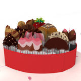 Box of Chocolates 3D Pop-Up Card UK