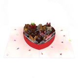 Box of Chocolates 3D Pop-Up Card UK