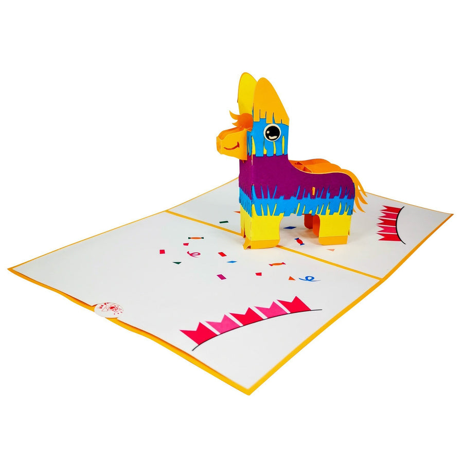 Birthday Pinata 3D Pop Up Card UK