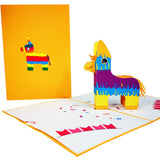 Birthday Pinata 3D Pop Up Card UK