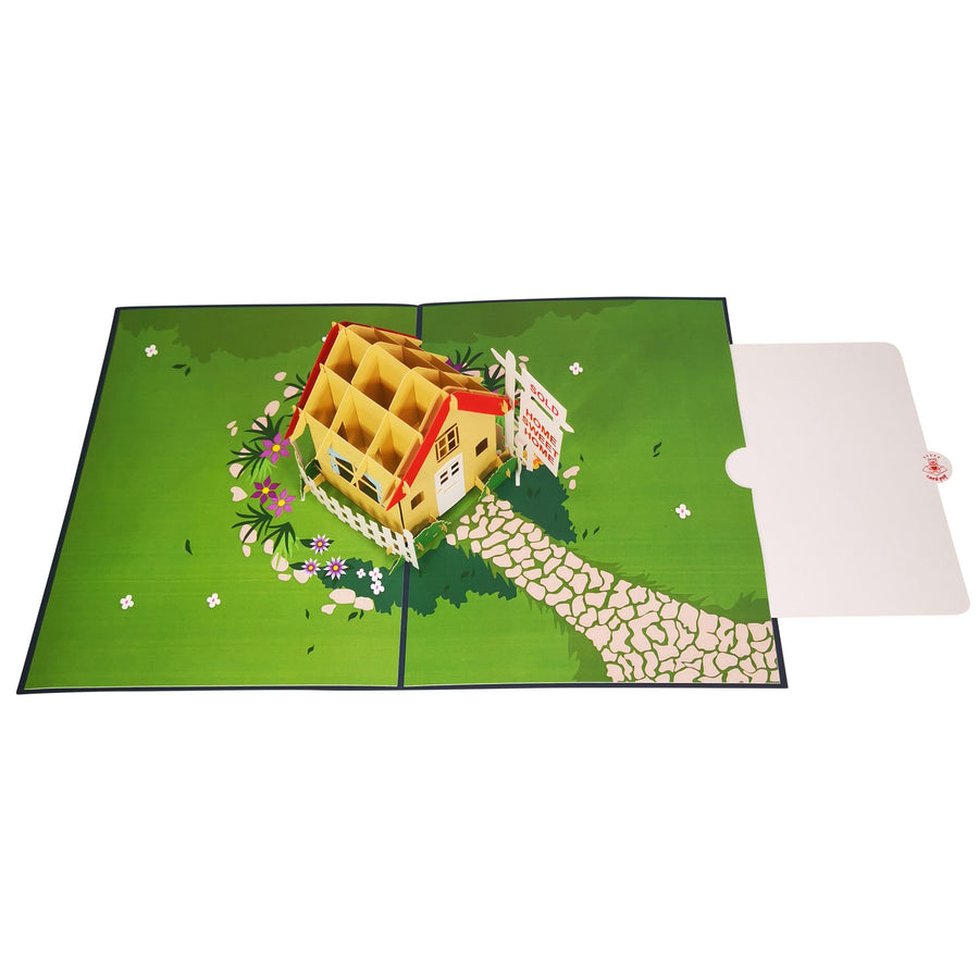 New Home Sweet Home 3D Pop Up Card UK