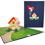 New Home Sweet Home 3D Pop Up Card UK