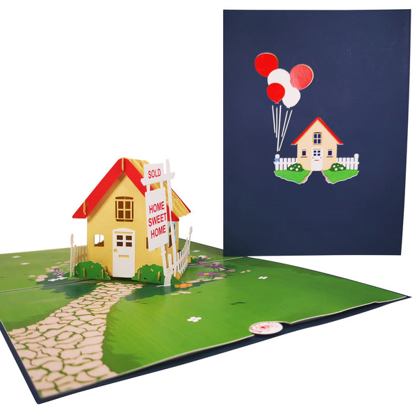New Home Sweet Home Pop-Up Card