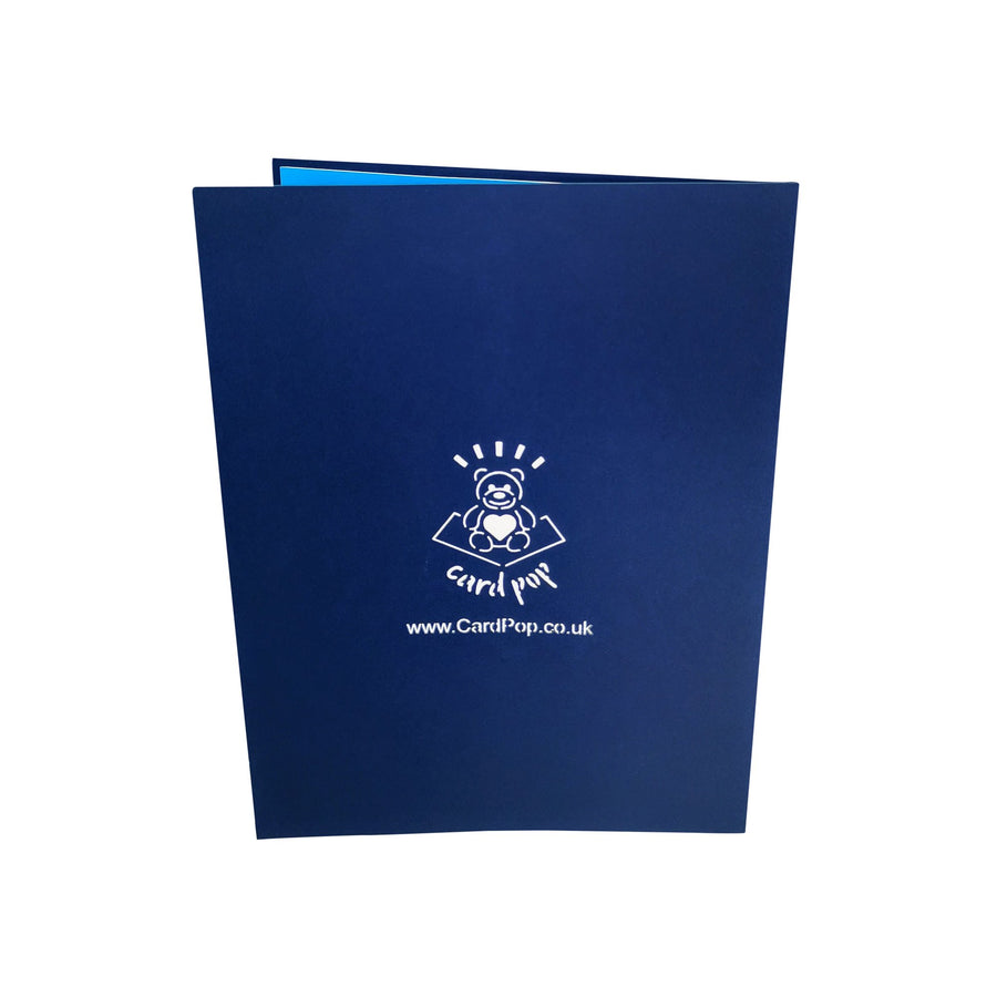 Viking Longboat 3D Pop Up Card UK