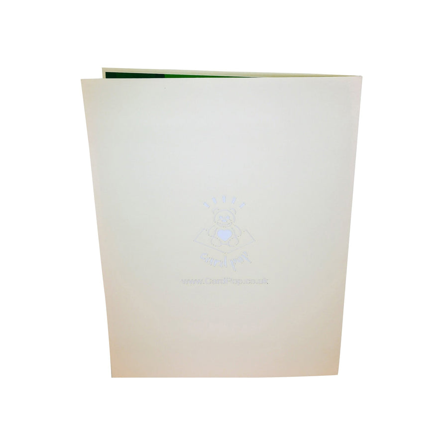 Male Golfer 3D Pop Up Card UK