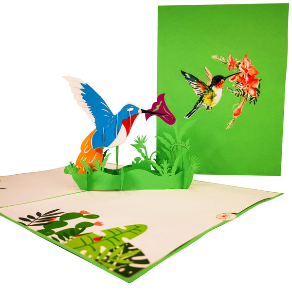 Hummingbird Pop-Up Card