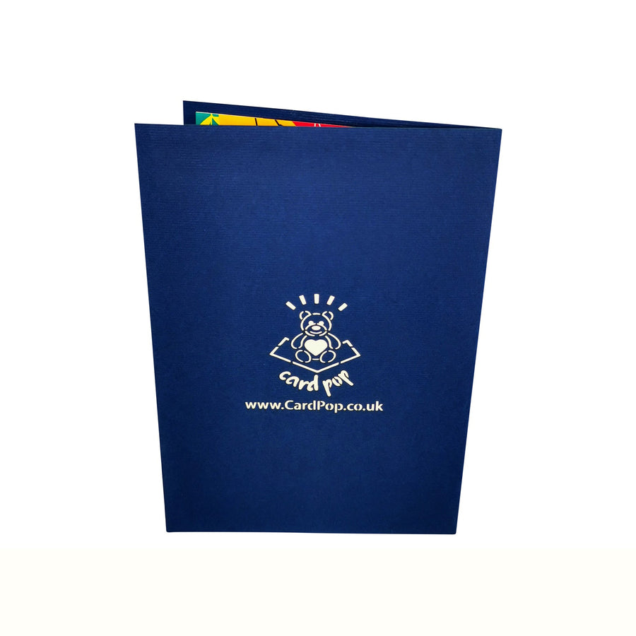 Triceratops Dinosaur 3D Pop Up Card UK