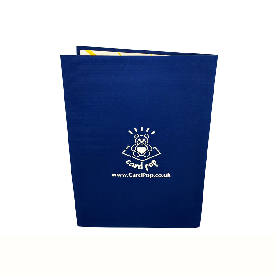 Super Dad 3D Pop Up Card UK