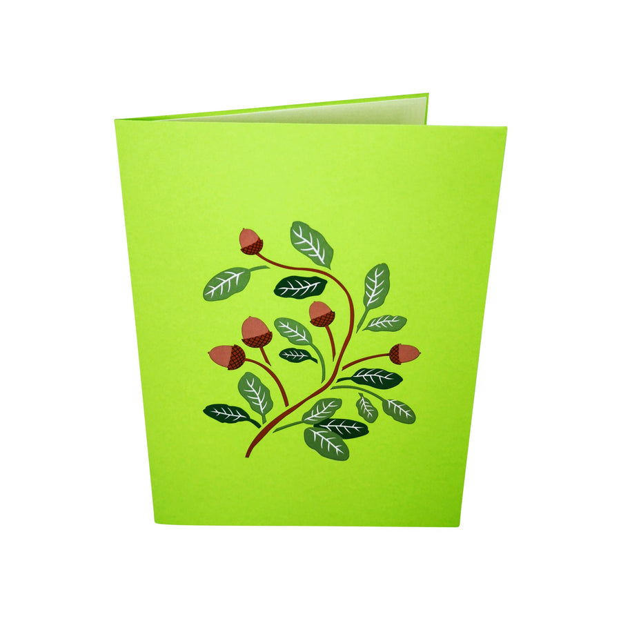 Oak Tree & Tyre Rope Swing 3D Pop Up Card UK
