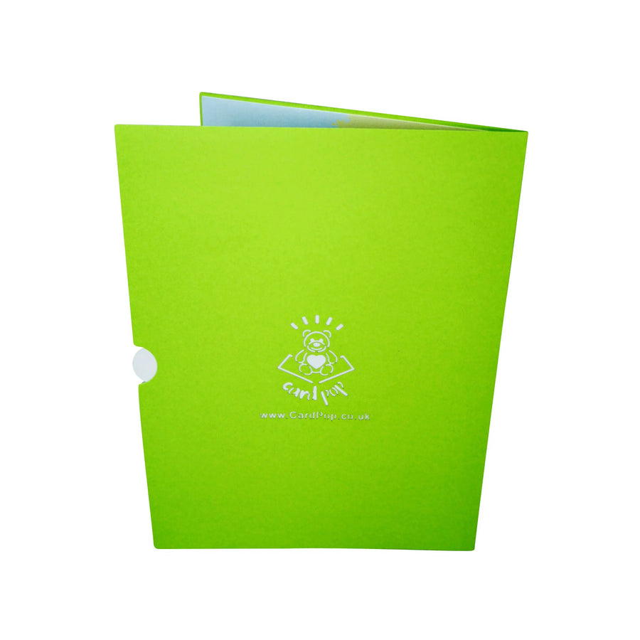 Oak Tree & Tyre Rope Swing 3D Pop Up Card UK