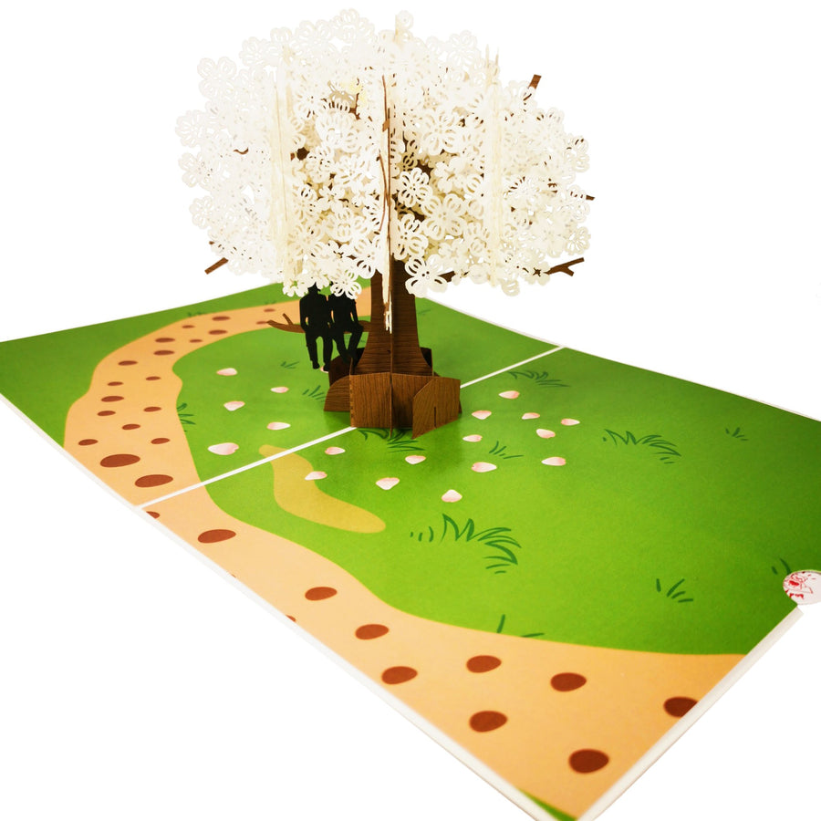 Male & Male Romance Scene 3D Pop Up Card UK