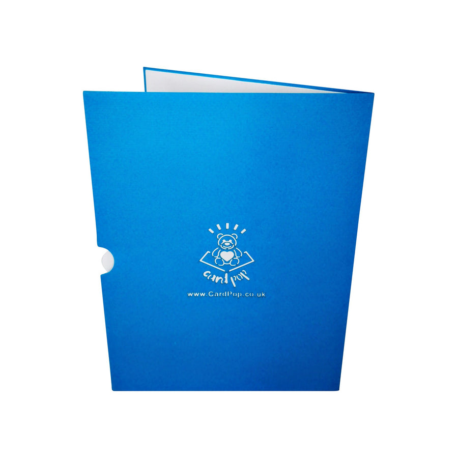 Winter Love Scene 3D Pop Up Card UK