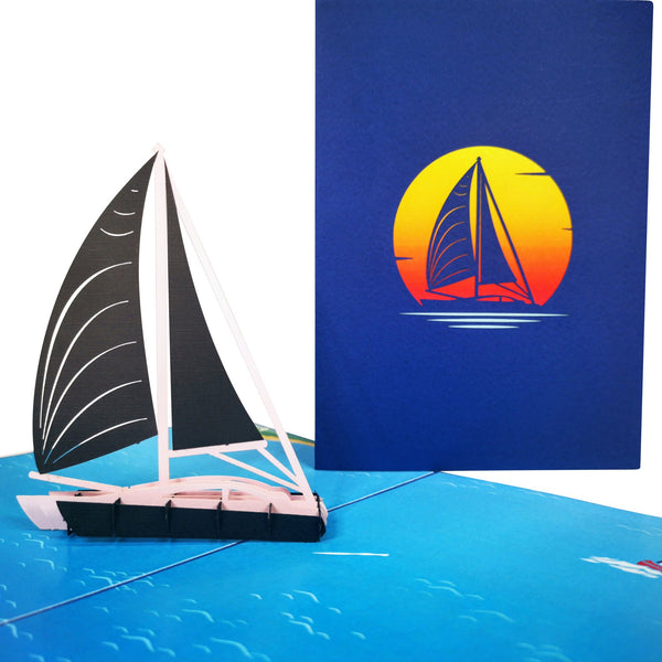 Sailing Boat Pop-Up Card