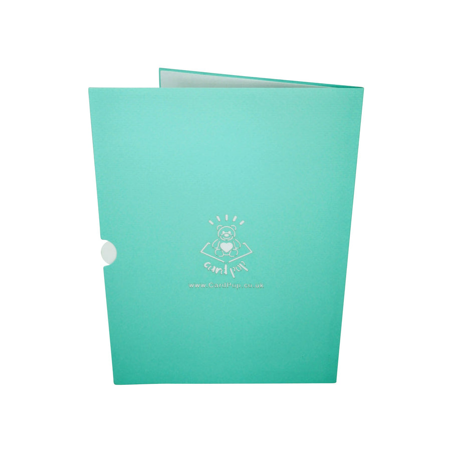 Heart of Flowers 3D Pop Up Card UK