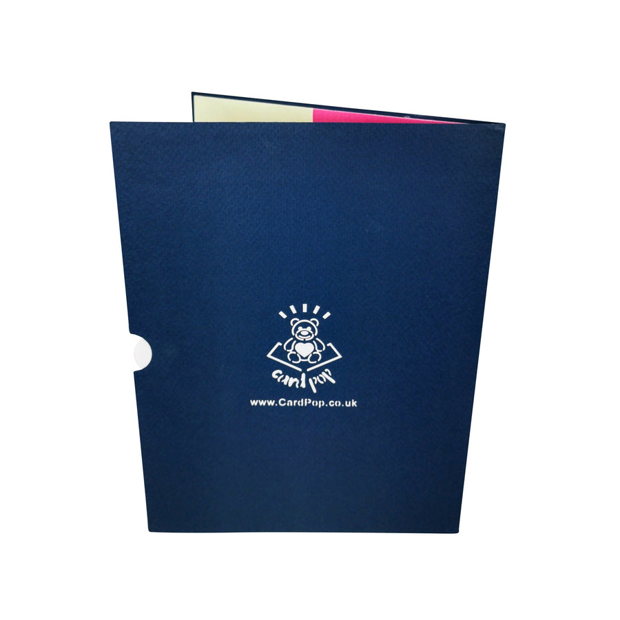 Blue Butterfly 3D Pop Up Card UK