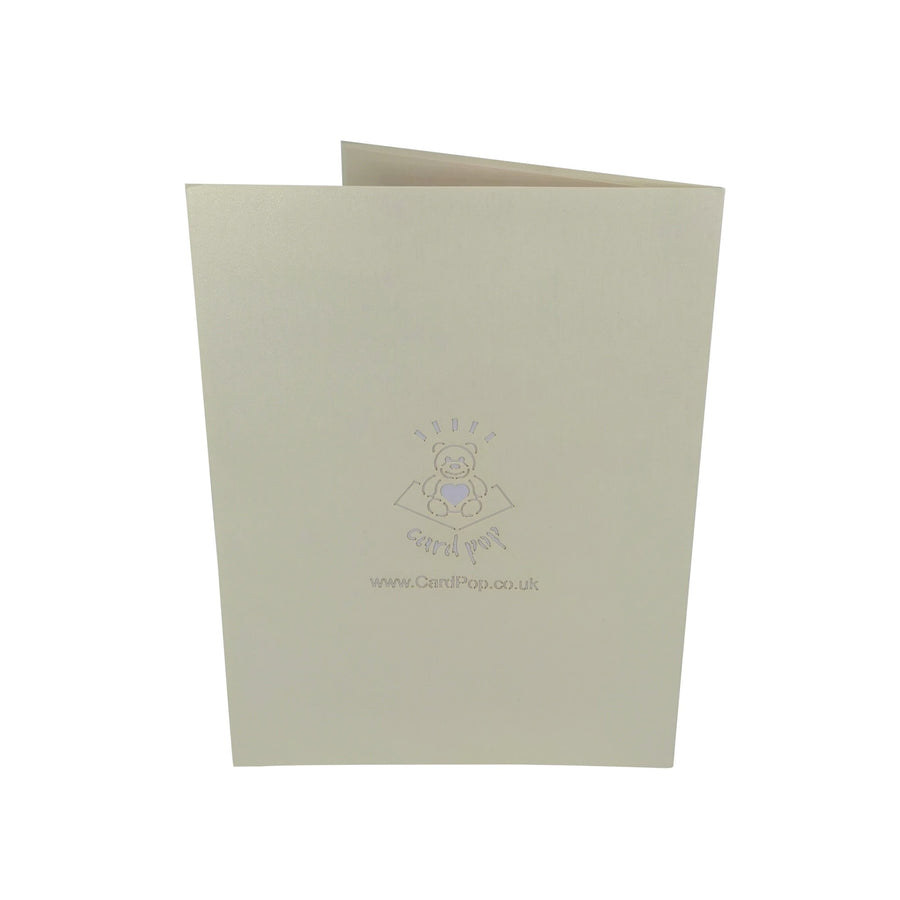 Snowy Nativity Scene 3D Pop Up Christmas Card UK