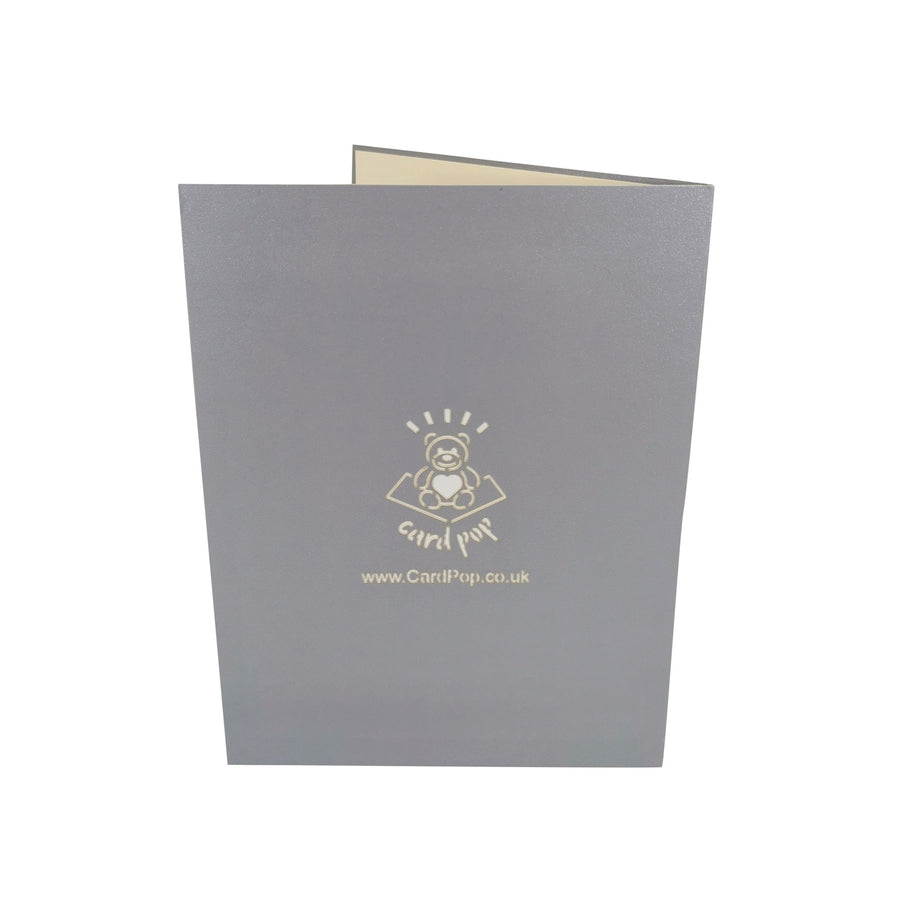 Waratah Flower Bunch 3D Pop Up Card UK