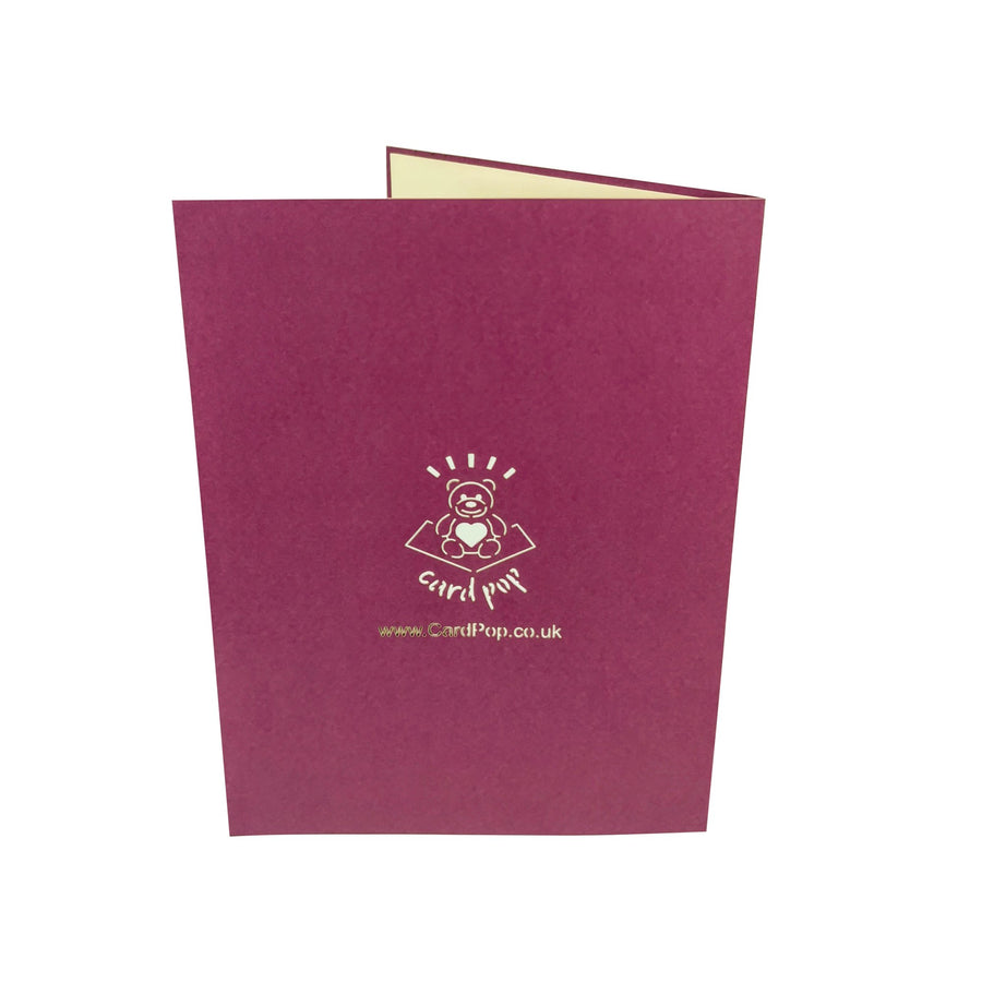 Lily Bunch 3D Pop Up Card UK