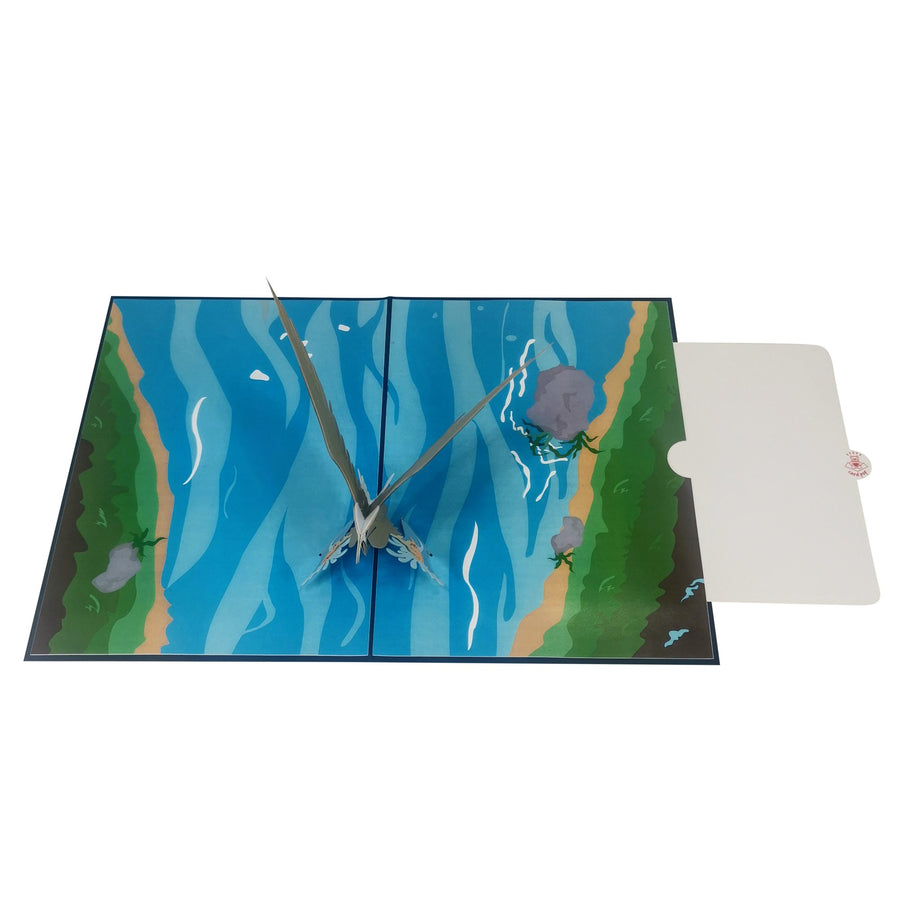 Bald Eagle 3D Pop Up Card UK