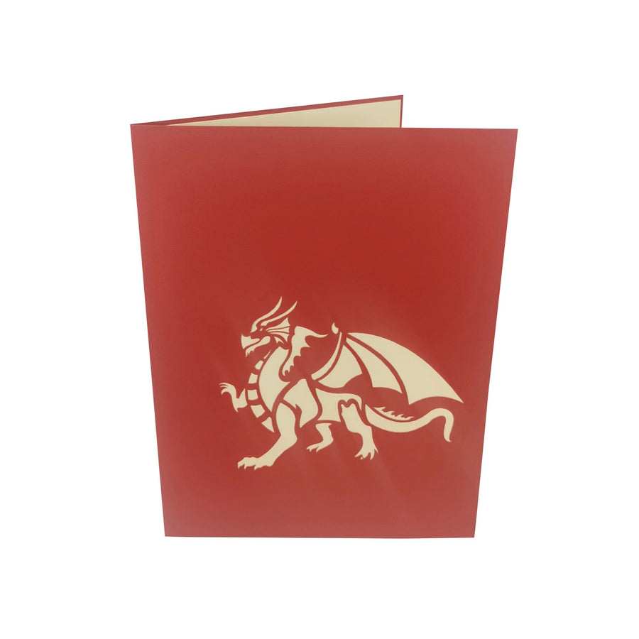 Fierce Dragon 3D Pop Up Card UK