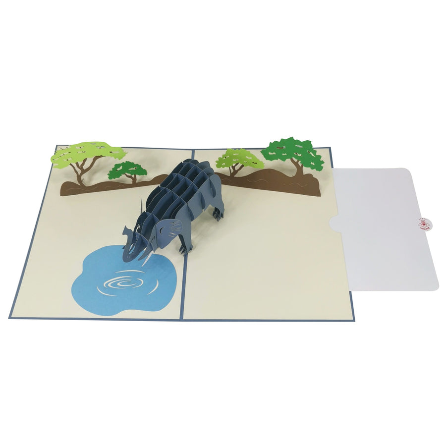 Elephant in the Savanna 3D Pop Up Card UK