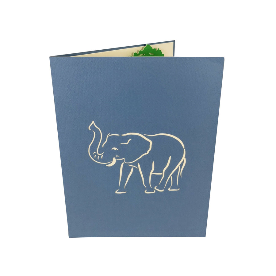 Elephant in the Savanna 3D Pop Up Card UK