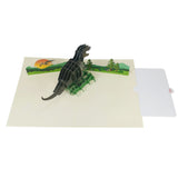 T Rex & Pterodactyl 3D Pop Up Card UK