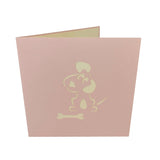 Pink Kennel & Dog 3D Pop Up Card UK