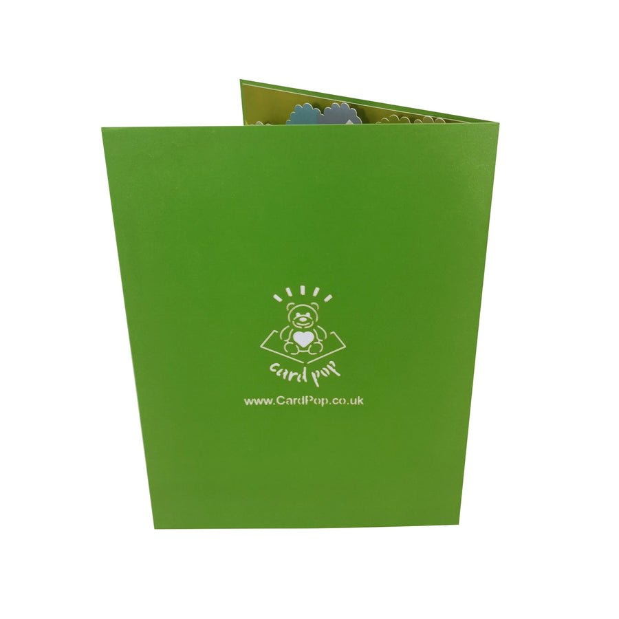 The Great Outdoors Camping 3D Pop Up Card UK