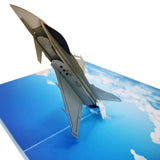 Fighter Jet 3D Pop Up Card UK