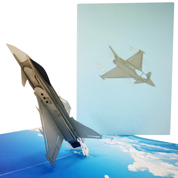Fighter Jet Pop-Up Card