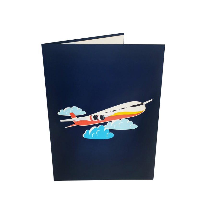 Commercial Airliner 3D Pop Up Card UK